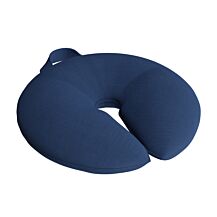 Sittepute Donut, Ø400 mm, blått stoff